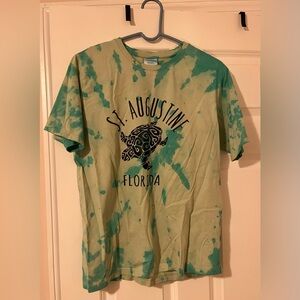 ONE OF A KIND tie-dye st. augustine t-shirt